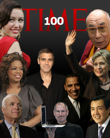 Los 100 personajes más influyentes en 2008