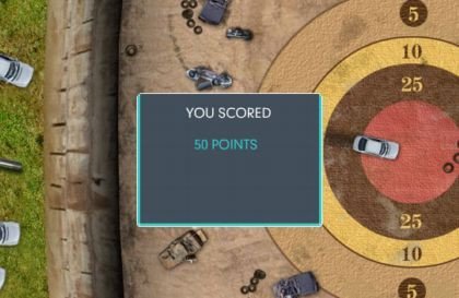 Darts with Cars, nuevo juego de Top Gear