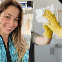 Alicia Martínez, experta en limpieza: "Me encanta el truco del papel de horno para limpiar la mampara y eliminar las manchas de cal"