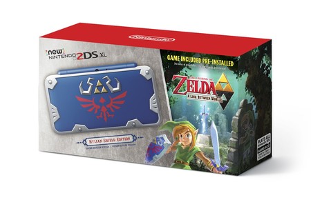 Si eres fan de Zelda, tienes que echarle un ojo a esta New Nintendo 2DS XL Hylian Shield Edition
