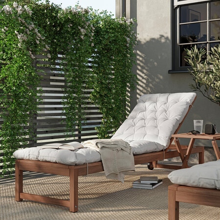 Tumbona Exterior Tinte Marron Claro