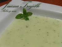 Sopa fría de melón. Receta para embarazadas