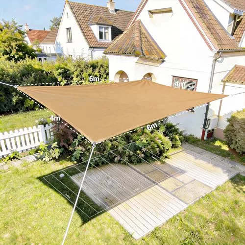 HAIKUS Toldo Vela Rectangular 4x6 m