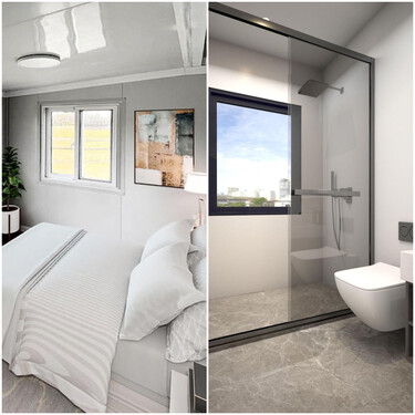 Amazon vende una casa prefabricada con dormitorio, cocina y baño integrado por menos de 8.000 euros