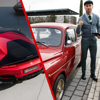 Sergio Ramos acaba de estrenar un delicioso Ferrari de medio millón de euros, pero su garaje ha tenido hueco hasta para un Fiat 600 clásico