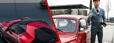 Sergio Ramos acaba de estrenar un delicioso Ferrari de medio millón de euros, pero su garaje ha tenido hueco hasta para un Fiat 600 clásico