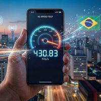 O veredito sobre o 5G: Brasil lidera ranking e deixa vizinhos para trás com velocidade impressionante 