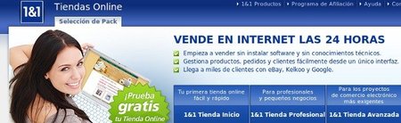 Tienda online con proveedores de alojamiento