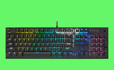 Si buscas teclado mecánico gaming, con RGB y por menos de 100 euros, échale un ojo a este de Corsair en oferta