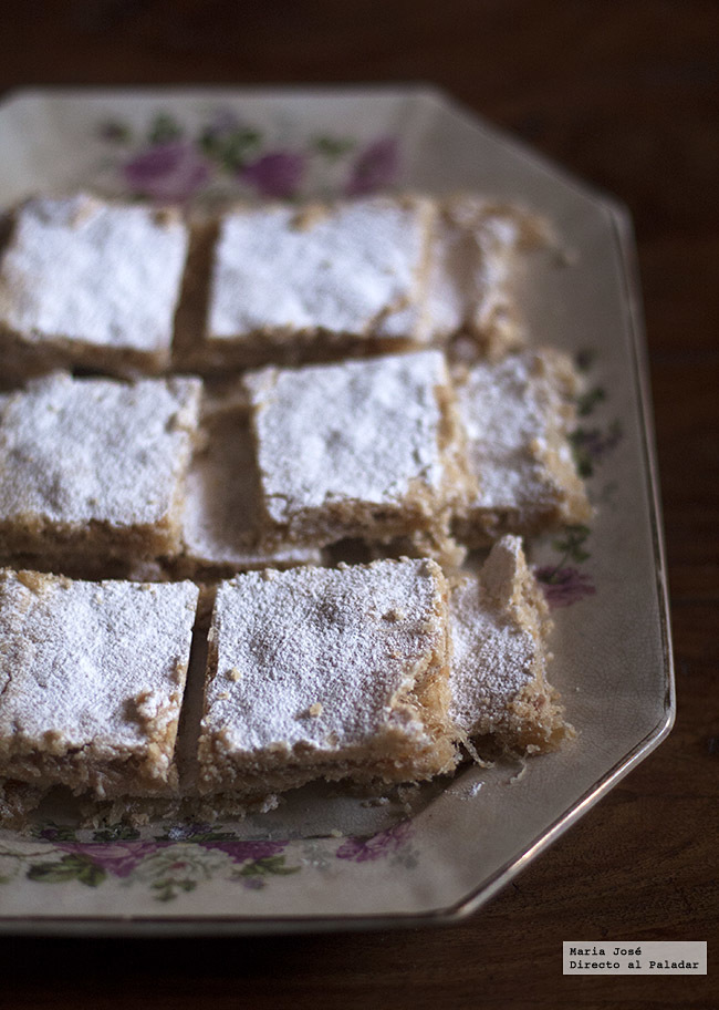 Cortadillos. Receta dulce con Thermomix