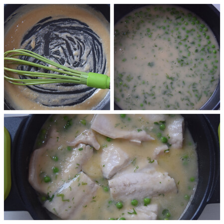 Lubina en salsa verde paso a paso