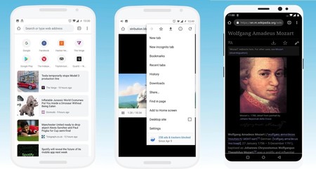 Google elimina el navegador Kiwi de Google Play por un "uso inadecuado del dispositivo y de la red"