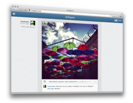 Instagram ya permite comentar, marcar como "me gusta" y ver fotos de amigos vía web