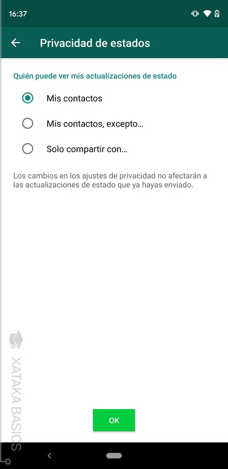 Privacidad Estados