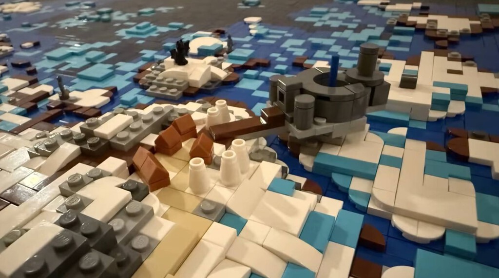 Le ha llevado más de tres años de trabajo y 73.000 piezas, pero alguien ha conseguido recrear el mapa de Skyrim a base de legos. Noticias en tiempo real
