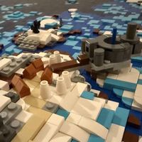 Le ha llevado más de tres años de trabajo y 73.000 piezas, pero alguien ha conseguido recrear el mapa de Skyrim a base de legos