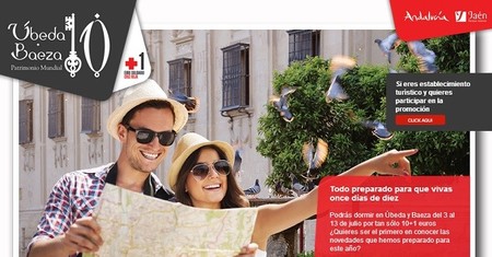 ÚbedaBaeza 10+1, hoteles y gastronomía a 10 euros