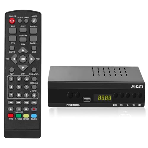 Decodificador TDT HD - DVB-T T2 H.265 HEVC Full HD