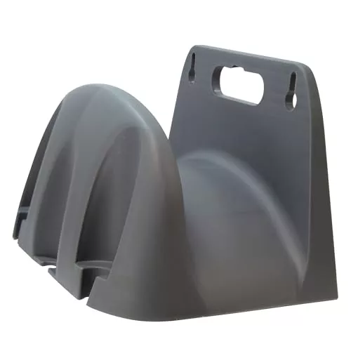 S&M 548659 Soporte para enrollar la manguera de jardín a la pared con espacio para accesorios