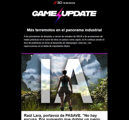 Ejemplo Game Update