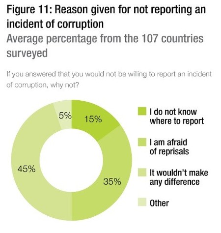 Transparency International Why dont report 2013