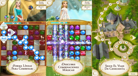 Cinderella Free Fall, un nuevo juego de puzzle de Disney llega a Windows Phone y Windows 8/RT
