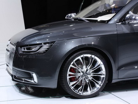 Audi A1 Sportback Concept en el Salón de París 2008