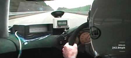 Cómo McLaren rompió el récord de velocidad punta con un auto de producción en 1998