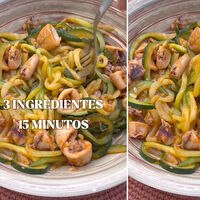 Una nutricionista nos deja una idea de cena con calabacín, ligera y muy fácil, para preparar con sólo 3 ingredientes 