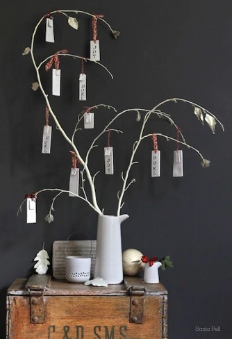 Un árbol de los deseos para Navidad