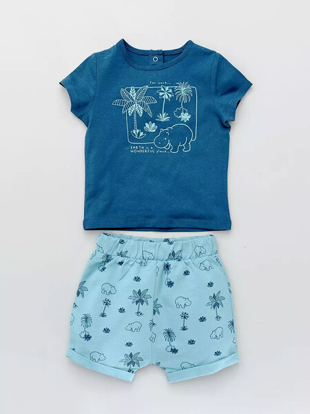 Conjunto Verano Shorts Bebe Kiabi