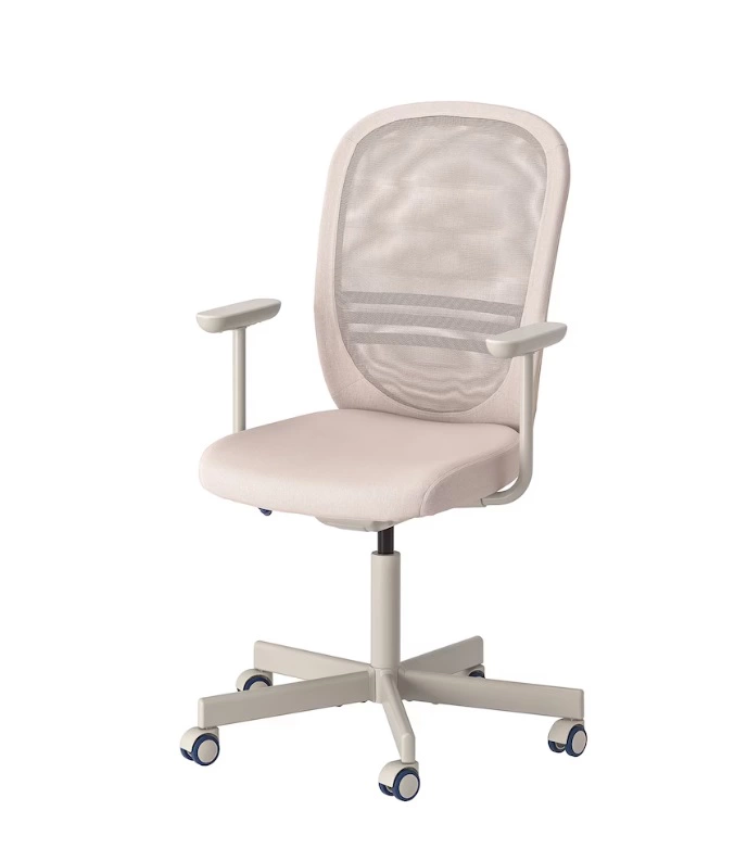 Silla de trabajo con reposabrazos FLINTAN
