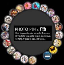 Diseña un pin con la cara de tu bebé