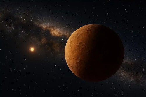 O ponto mais próximo do Sol em sua órbita fica a 66 unidades astronômicas, mais do que o dobro da distância de Netuno / Imagem: Academia Sínica