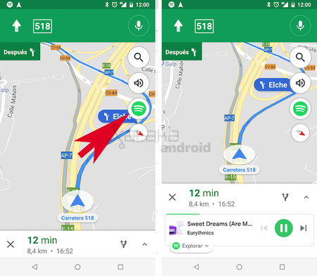 Google Maps: how to connect Spotify, Apple Music, or Play Music to