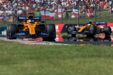Sainz Norris Hungria F1 2019