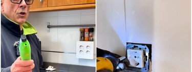 Un electricista explica cómo instalar más enchufes en tu cocina sin taladro ni cables sueltos: "Este sistema lo utilizamos mucho en pisos de alquiler"