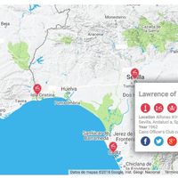 Este mapa te permite descubrir las localizaciones de las películas ganadoras del Oscar
