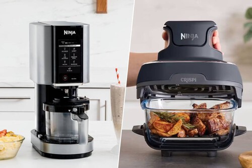 Ninja está de rebajas: una oportunidad perfecta para comprar sus freidoras de aire, cafeteras y heladeras modernas con descuento