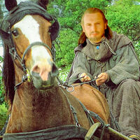 No solo es una leyenda de Star Wars y el cine de acción, Liam Neeson también es el patrón de los carros tirados por caballos