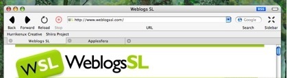 Demeter: Navegador web con el motor de Shiira