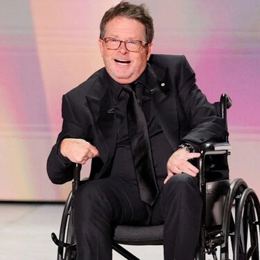 Michael J. Fox en la gala de los Emmy