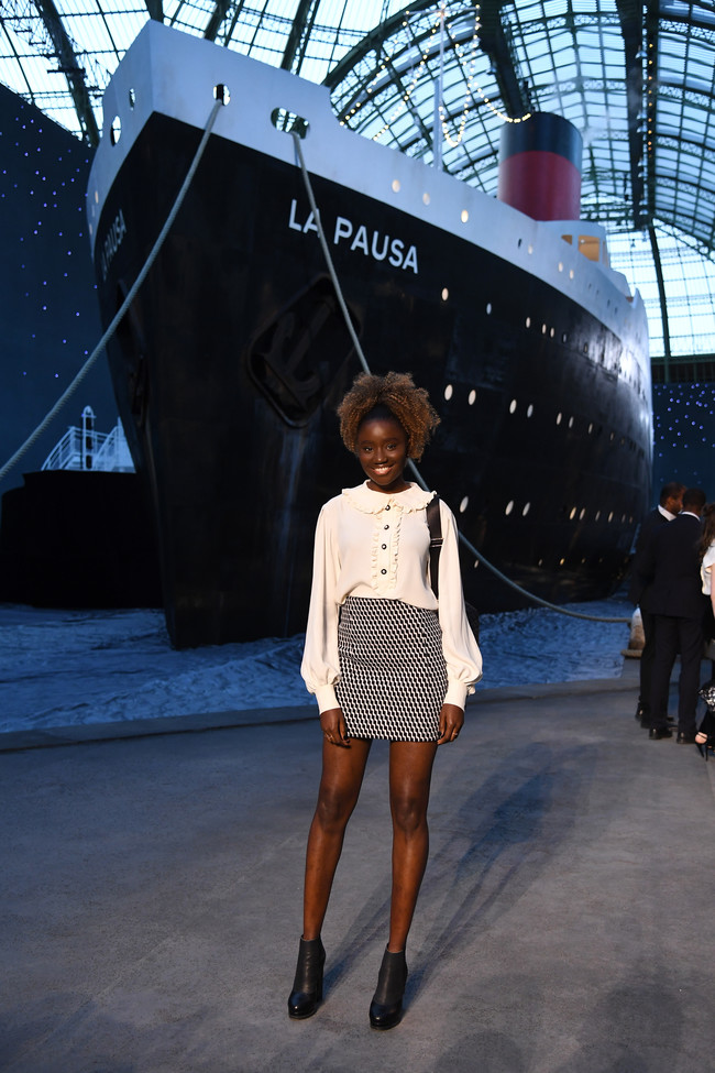 Karidja Toure Chanel 2018 19 Cruise Collection 2