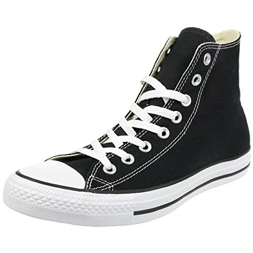 CONVERSE | Zapatilla Alta All Star Hi Unisex – Deportiva Casual Negra con Cordones – Modelo M9160C-001