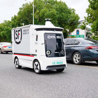 Las furgonetas robotizadas ya son clave en la logística china: es la única forma de gestionar 5.400 paquetes por segundo