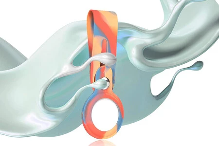 エアタグ液体シリコンケース