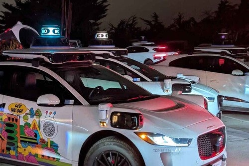 Atasco Robotaxis Ciberbroma