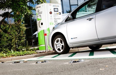 Punto de carga coche eléctrico