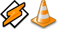 VLC y Winamp 5.1 Lite portables
