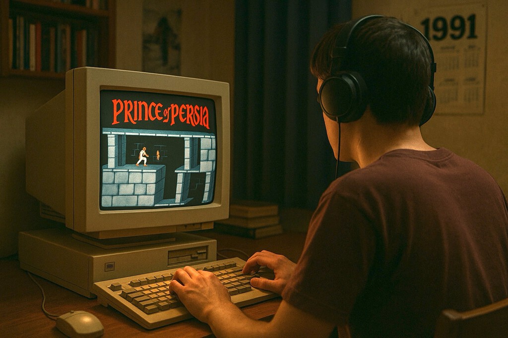 Iba revolucionar la informática creando Linux, pero para poder viciarse al 'Prince of Persia' reservó una partición a MS-DOS